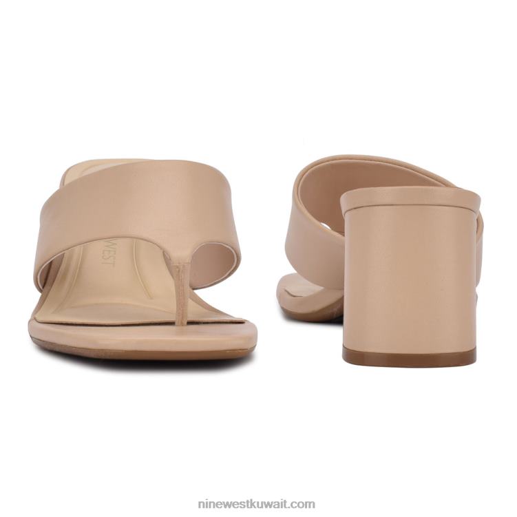 Nine West صندل من جيلينا 9 × 9 بكعب عريضVVL08859