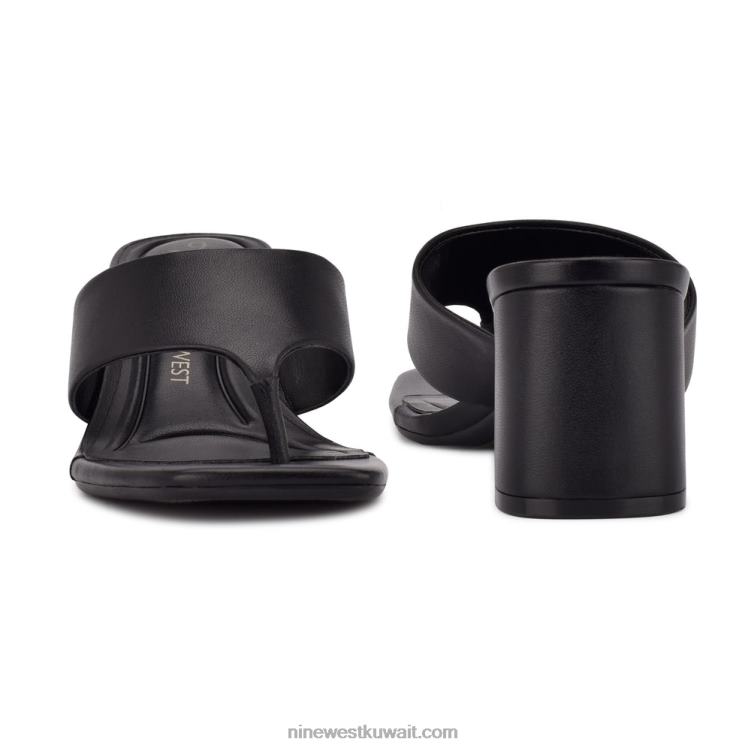 Nine West صندل من جيلينا 9 × 9 بكعب عريضVVL08860