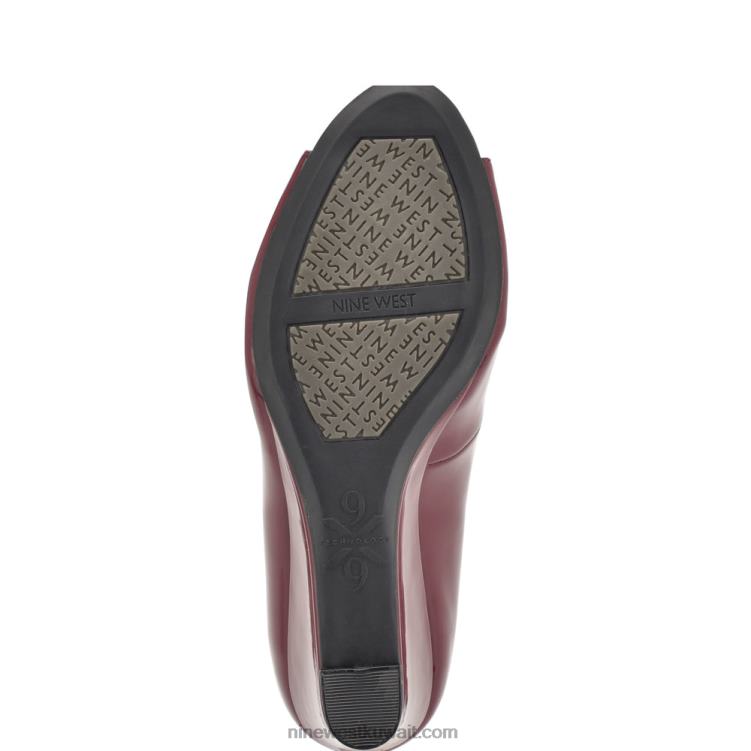 Nine West فستان أسافين كيب 9x9 براءة اختراع البرقوق VVL081135