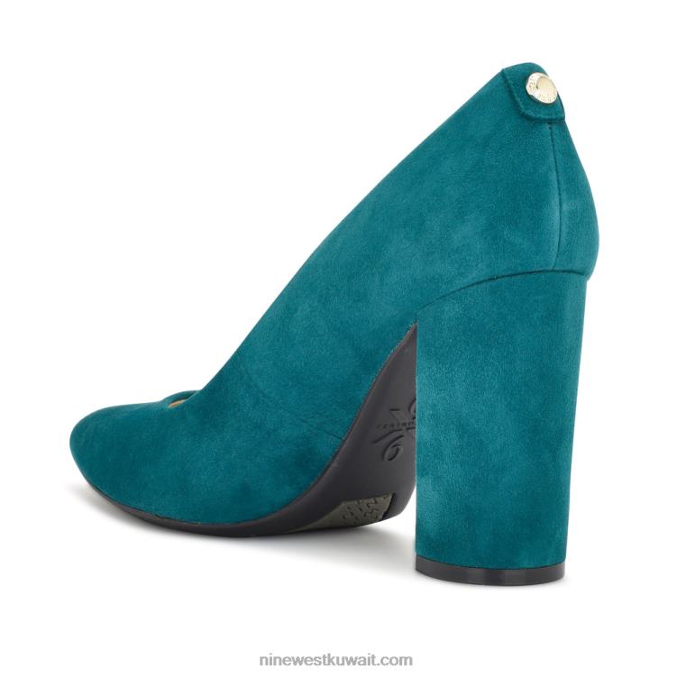 Nine West مضخات أستوريا 9x9 جلد الغزال البط البري VVL082115