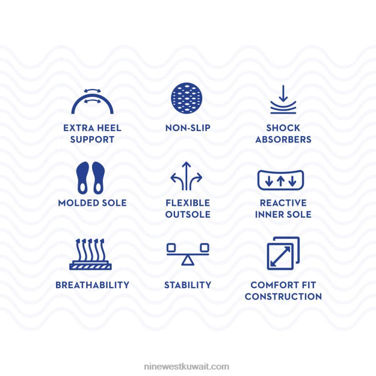 Nine West مضخات أستوريا 9x9 جلد أسود VVL082243