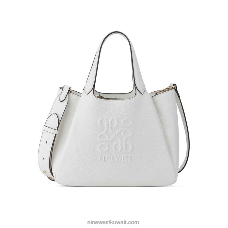 Nine West المتسوق الصغير Emmaline البصرية الأبيض VVL082470