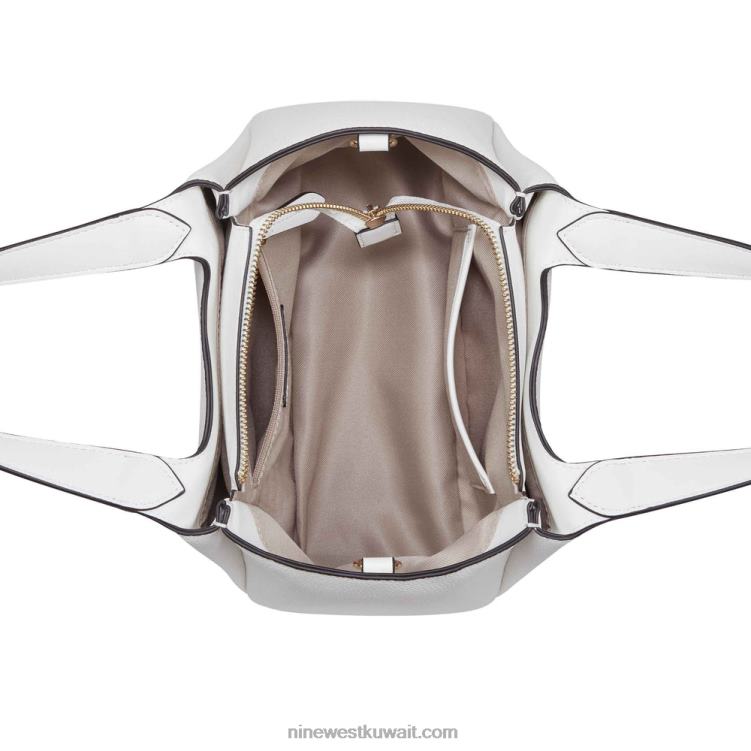 Nine West المتسوق الصغير Emmaline البصرية الأبيض VVL082470