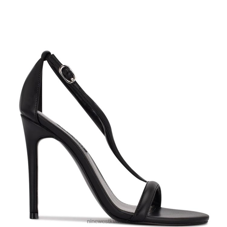 Nine West Melike فستان بكعب صندل أسود VVL08483