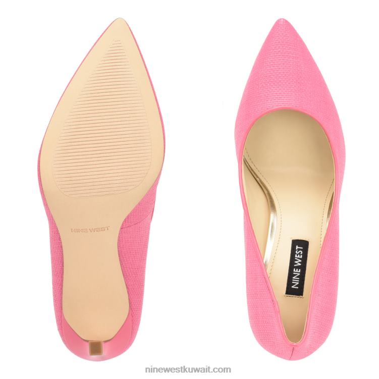 Nine West حذاء بمقدمة مدببة منسوجة من Tatiana لون القرنفل VVL08863