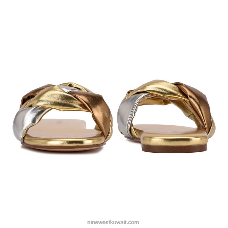 Nine West الصنادل المسطحة لولاVVL08104