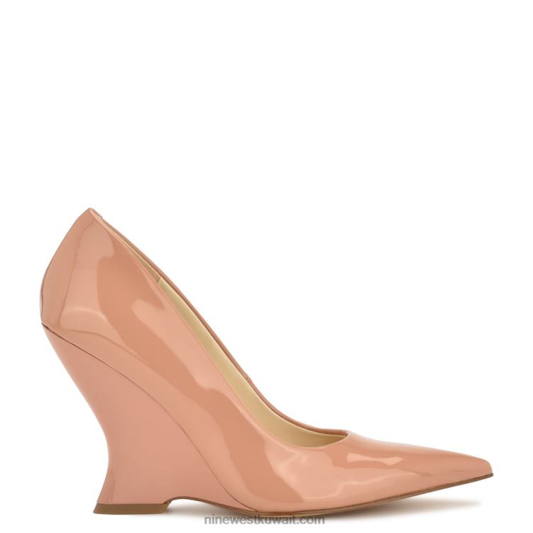 Nine West أسافين إصبع مدبب براءة اختراع طبيعية خفيفة VVL081138