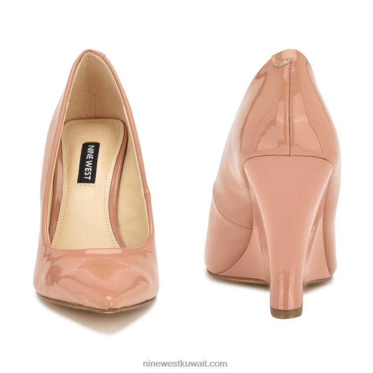 Nine West أسافين إصبع مدبب براءة اختراع طبيعية خفيفة VVL081138