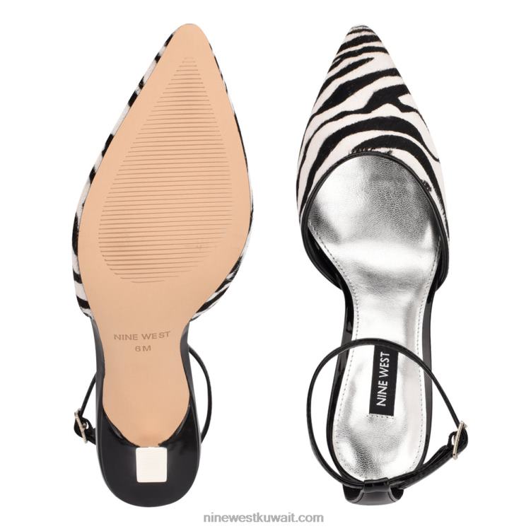 Nine West مضخات بحزام الكاحل مدبب اصبع القدمVVL081209