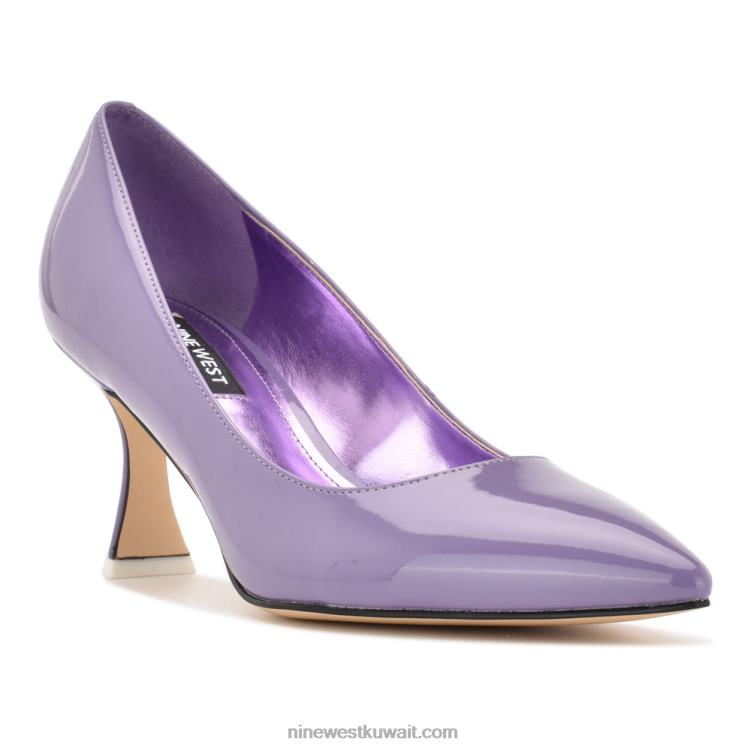 Nine West تعمل في مضخات بمقدمة مدببة براءة اختراع الأرجواني VVL081228