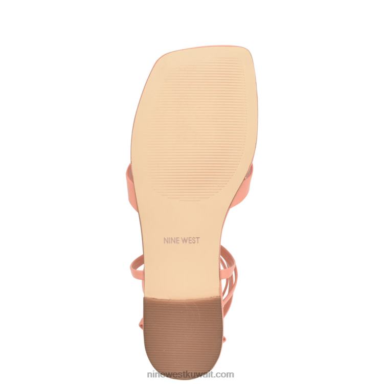 Nine West أخبار صندل مسطح التفاف الكاحل خَوخ VVL0814