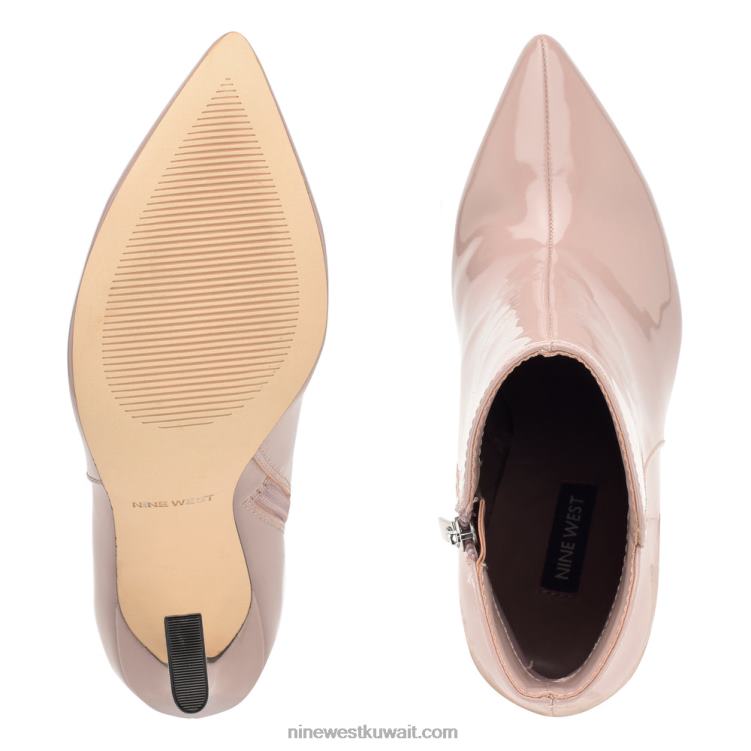 Nine West توري اللباس الجوارب براءة اختراع وردي فاتح VVL081515