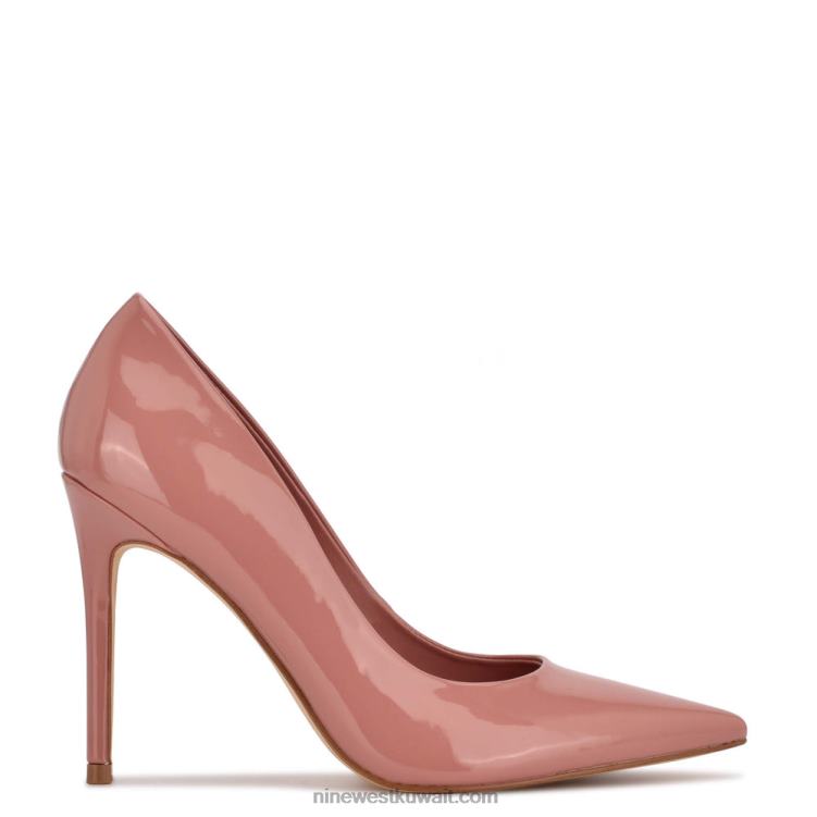 Nine West مضخات اصبع مدبب جديدة براءة اختراع أحمر الخدود الداكن VVL081609