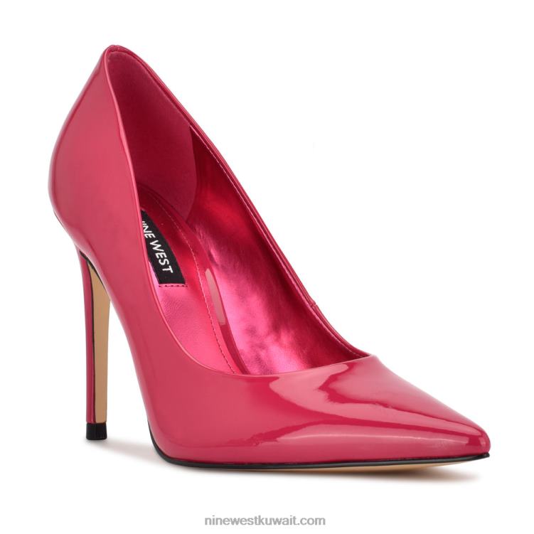 Nine West مضخات اصبع مدبب جديدة براءات الاختراع الوردي VVL081616