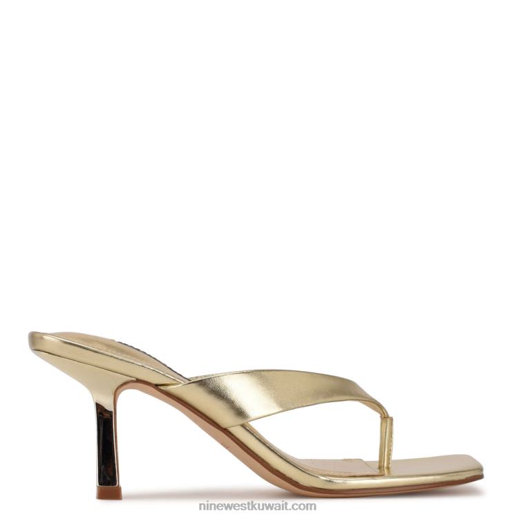 Nine West الصنادل ثونغ العش بلاتينو VVL081927
