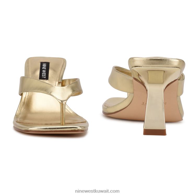 Nine West الصنادل ثونغ العش بلاتينو VVL081927