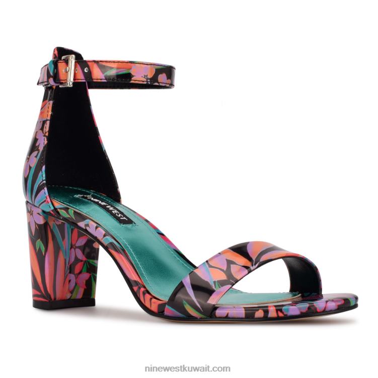 Nine West صندل برباط على الكاحل بكعب عريضVVL081930