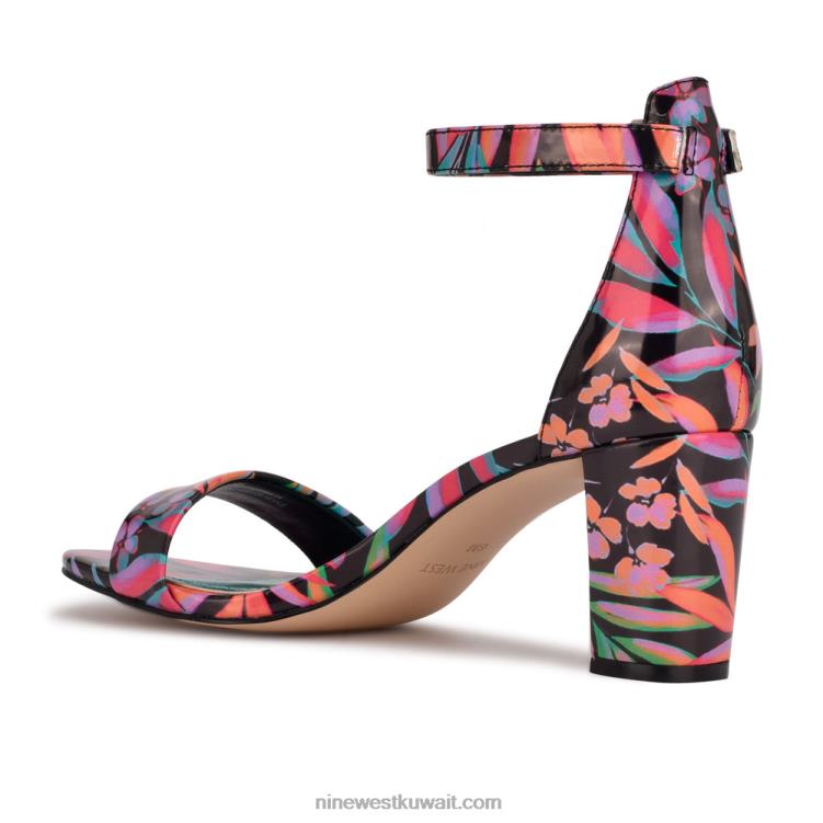 Nine West صندل برباط على الكاحل بكعب عريضVVL081930