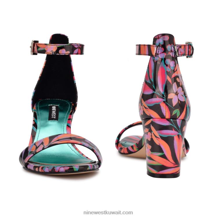 Nine West صندل برباط على الكاحل بكعب عريضVVL081930