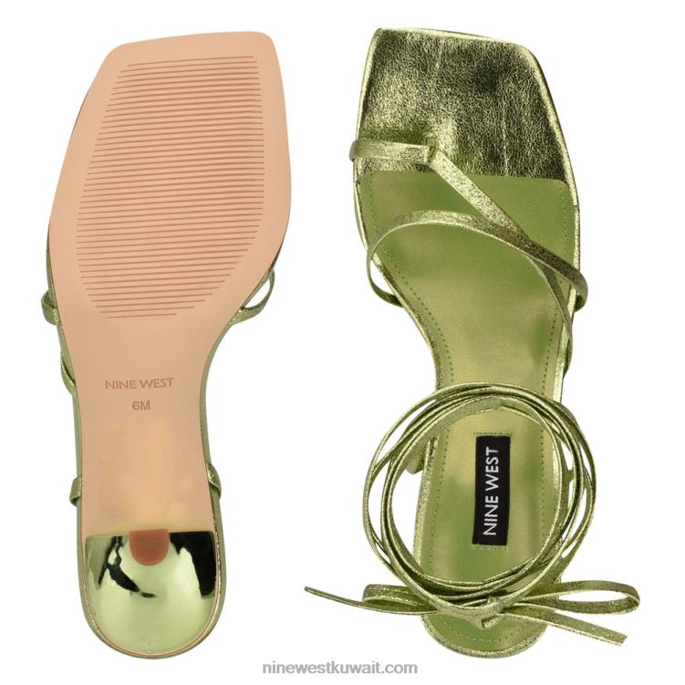 Nine West صندل بكعب ملفوف بيناVVL081947