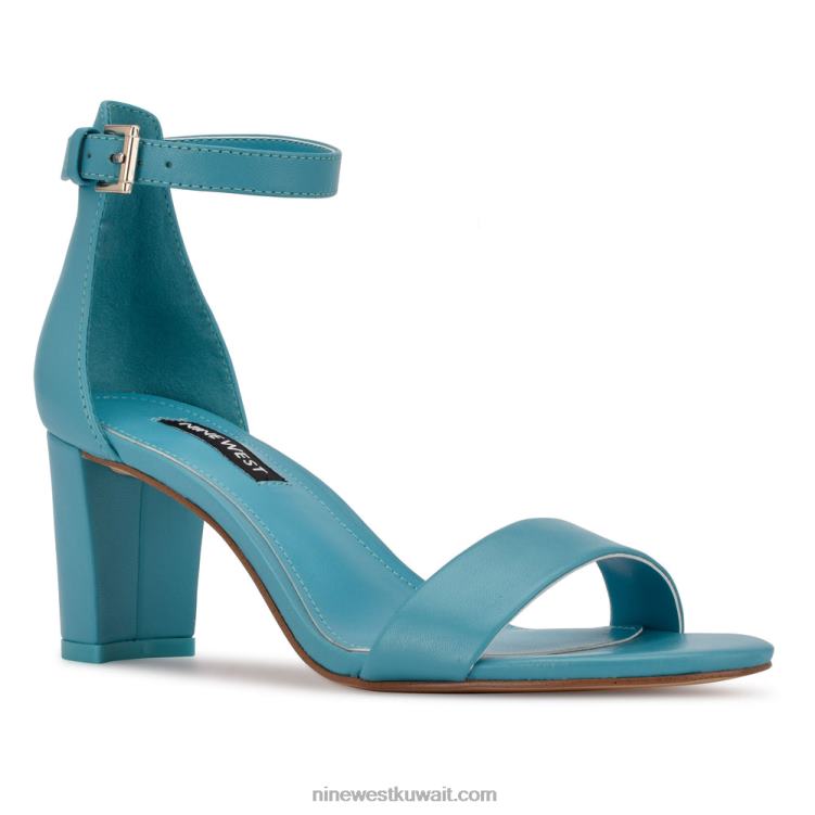 Nine West صندل برباط على الكاحل بكعب عريضVVL081970