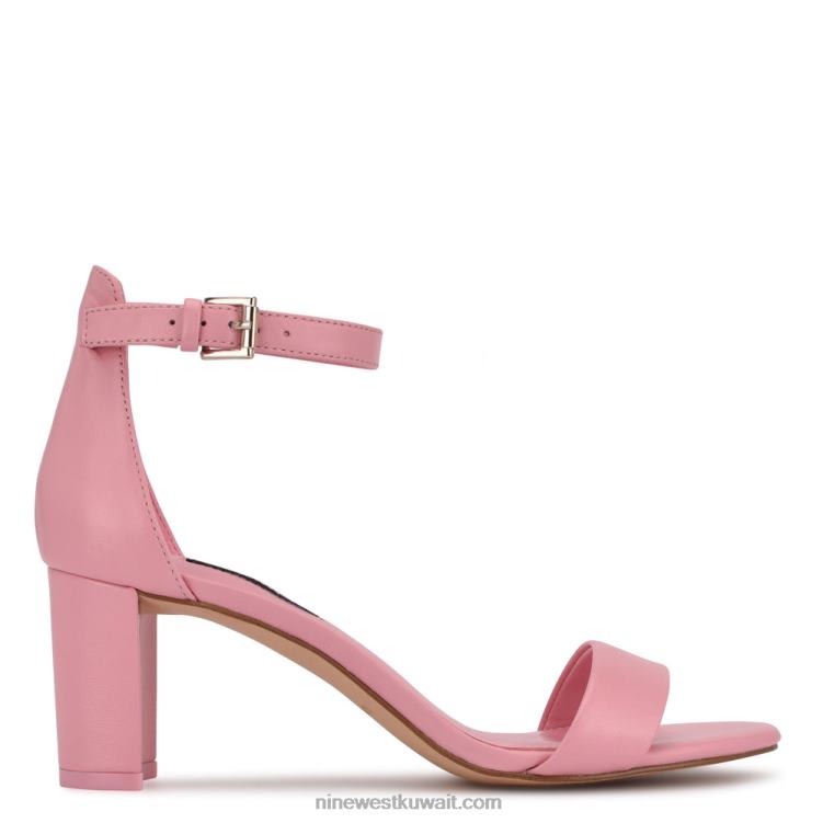 Nine West صندل برباط على الكاحل بكعب عريضVVL081975