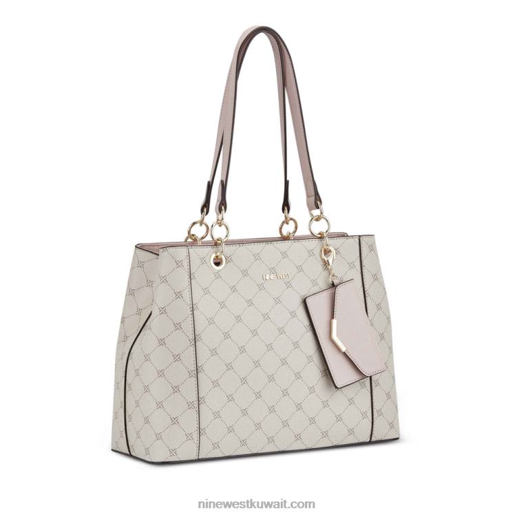 Nine West مجموعة المتسوق باسل جيت شعار فطر / وردي VVL082130