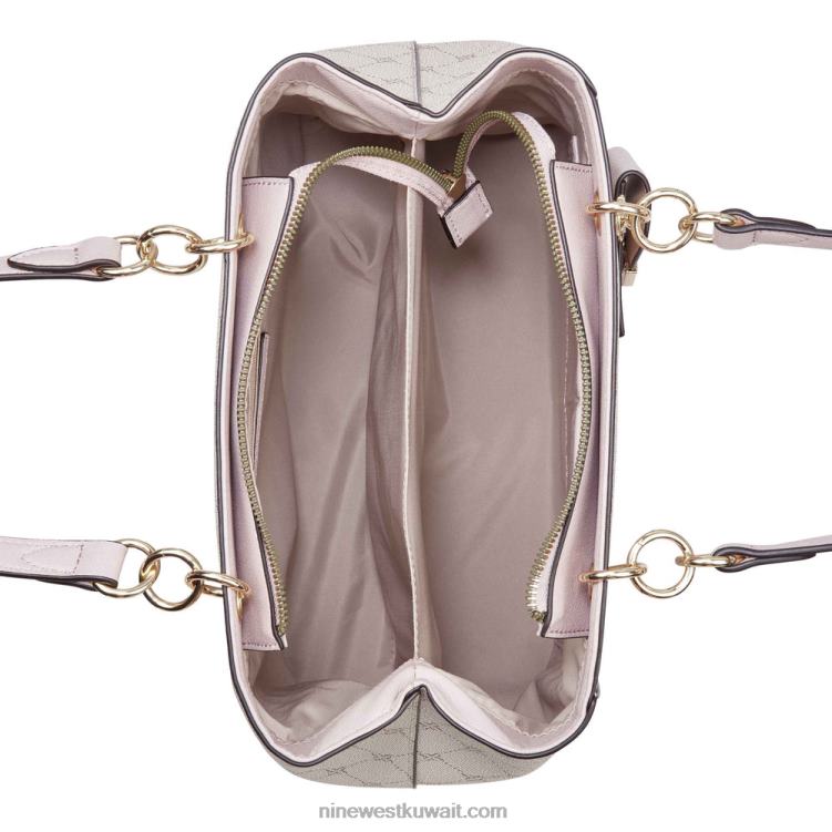 Nine West مجموعة المتسوق باسل جيت شعار فطر / وردي VVL082130