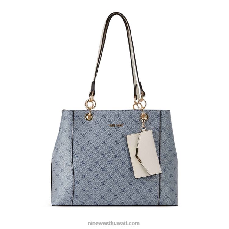 Nine West مجموعة المتسوق باسل جيت شعار شامبراي / حليب VVL082131
