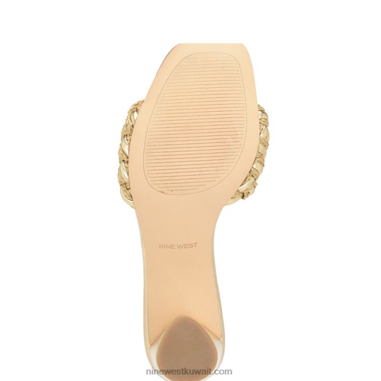 Nine West صندل دريا بكعب بلاتينو VVL08213