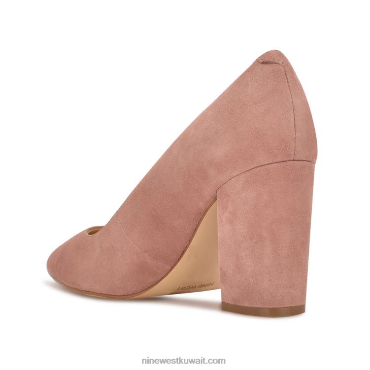 Nine West مضخات فستان كارا ضوء الجلد المدبوغ الصدأ VVL082165