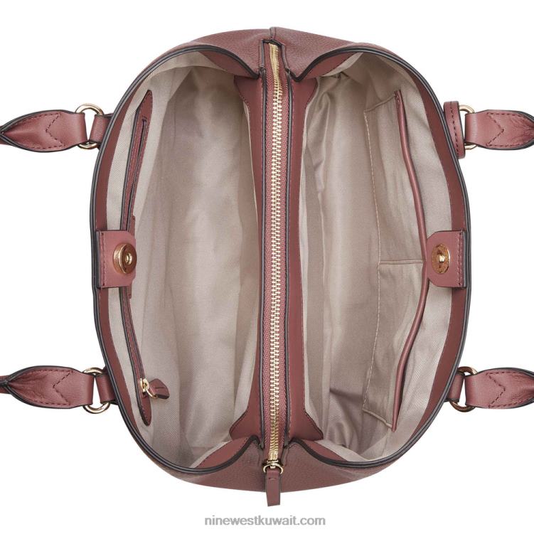 Nine West مجموعة بروكلين النفاثة كاريال الخشب الأحمر VVL082200