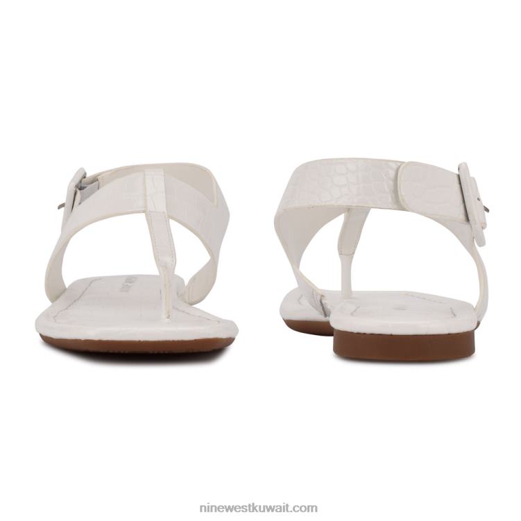 Nine West تحديد الصنادل ثونغ المسطحةVVL082245