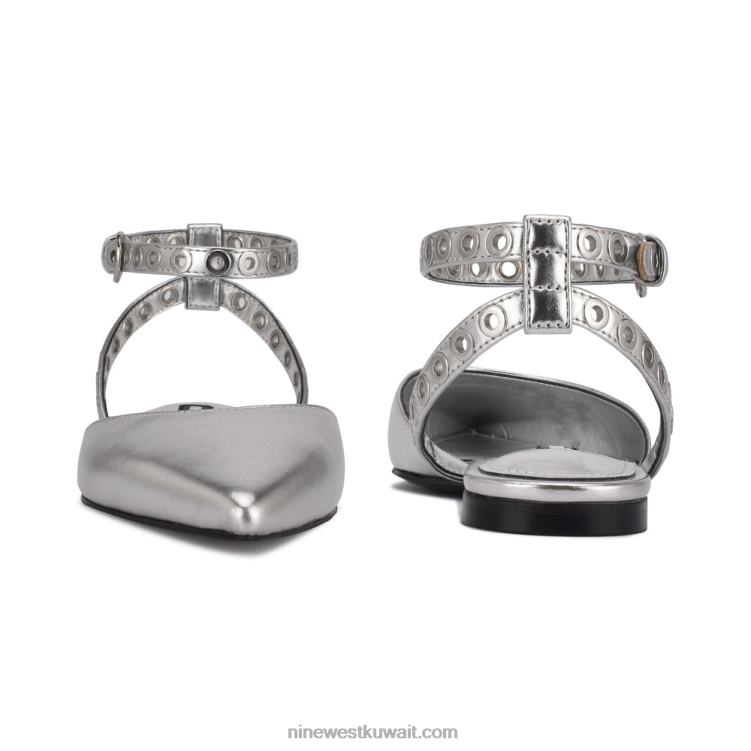 Nine West حذاء مسطح برباط حول الكاحلVVL082341