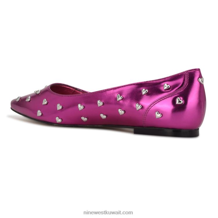 Nine West تعزيز الأحذية المسطحة بمقدمة مدببةVVL082355