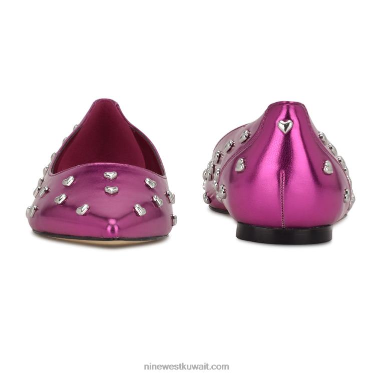 Nine West تعزيز الأحذية المسطحة بمقدمة مدببةVVL082355