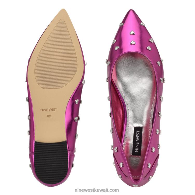 Nine West تعزيز الأحذية المسطحة بمقدمة مدببةVVL082355