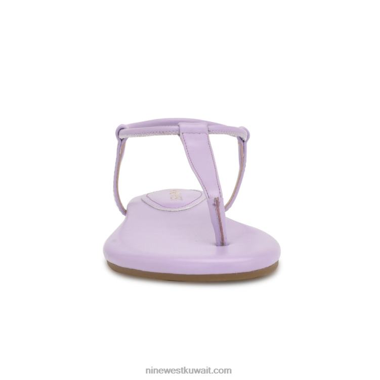 Nine West الصنادل المسطحة باسي ضوء ارجواني VVL0823