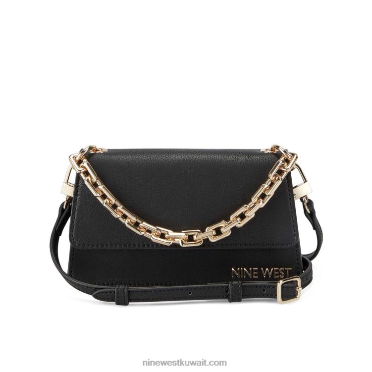 Nine West قلاب ميني كروس من أنيس أسود VVL082413