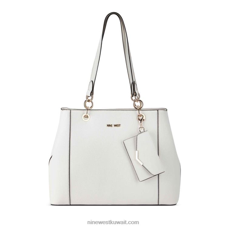 Nine West مجموعة المتسوق باسل جيت البصرية الأبيض VVL082428