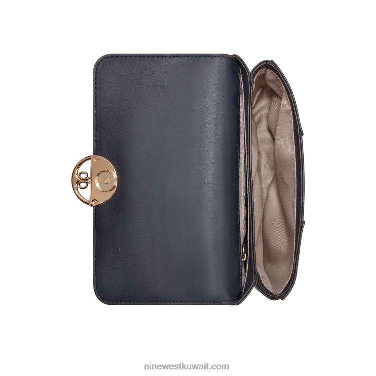 Nine West حقيبة كتف قابلة للتحويل كارول الدنيم بيثون VVL082445