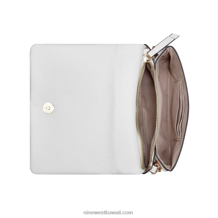 Nine West رفرف إيمالين ميني كروس البصرية الأبيض VVL082465