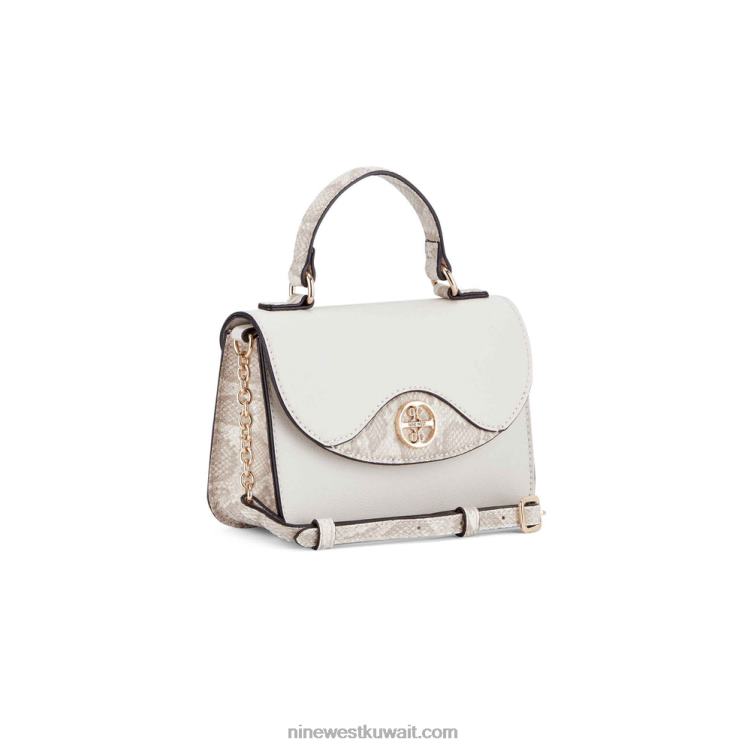 Nine West حقيبة كروس بمقبض علوي جنيف حليب متعدد VVL082479