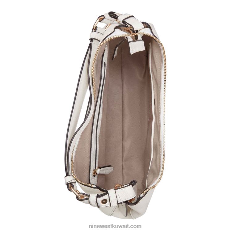 Nine West ايرينا المتشرد حصاة صغيرة بيضاء بصرية VVL082482