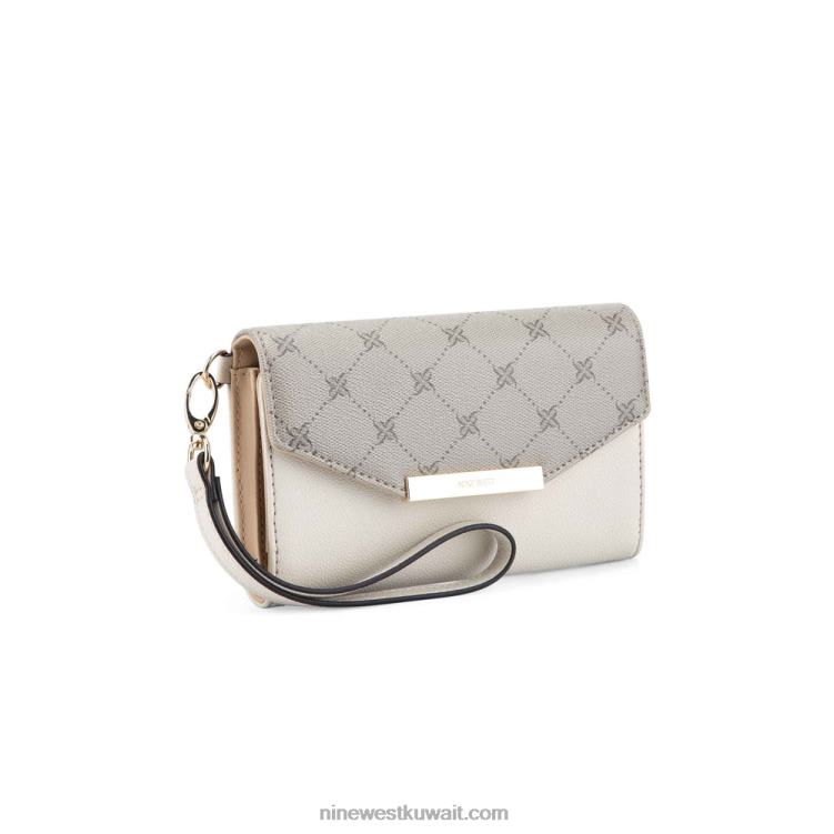 Nine West هاتف لاني كروسبودي شعار عسلي / حليب VVL082502