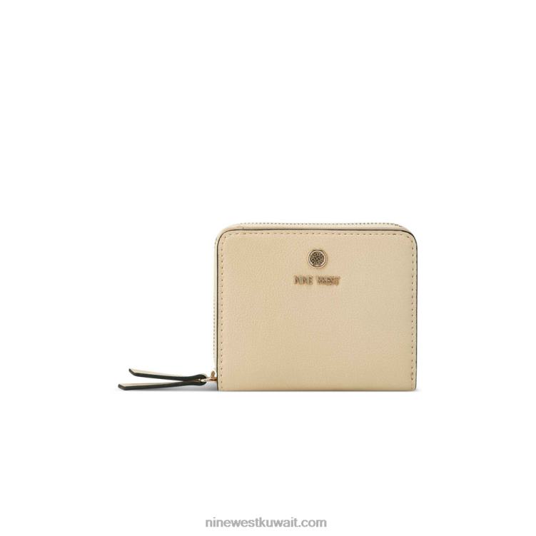 Nine West محفظة لينيت صغيرة بسحاب حول المحفظة حرير الذرة VVL082514