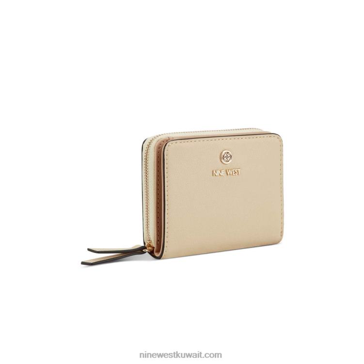 Nine West محفظة لينيت صغيرة بسحاب حول المحفظة حرير الذرة VVL082514
