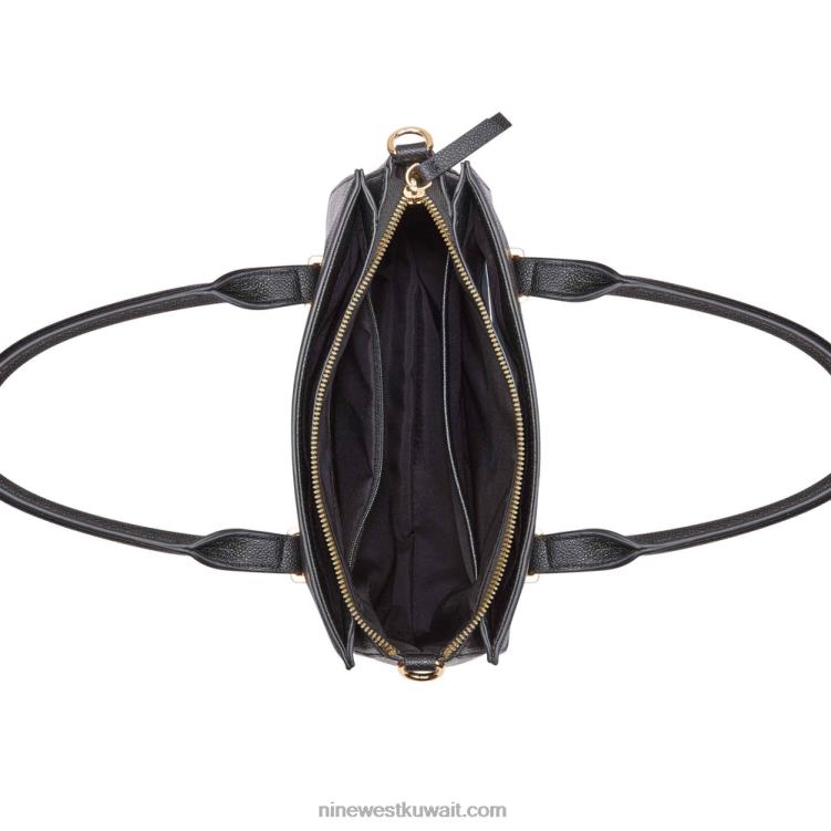 Nine West مجموعة لوسيان جت حقيبة أسود VVL082520