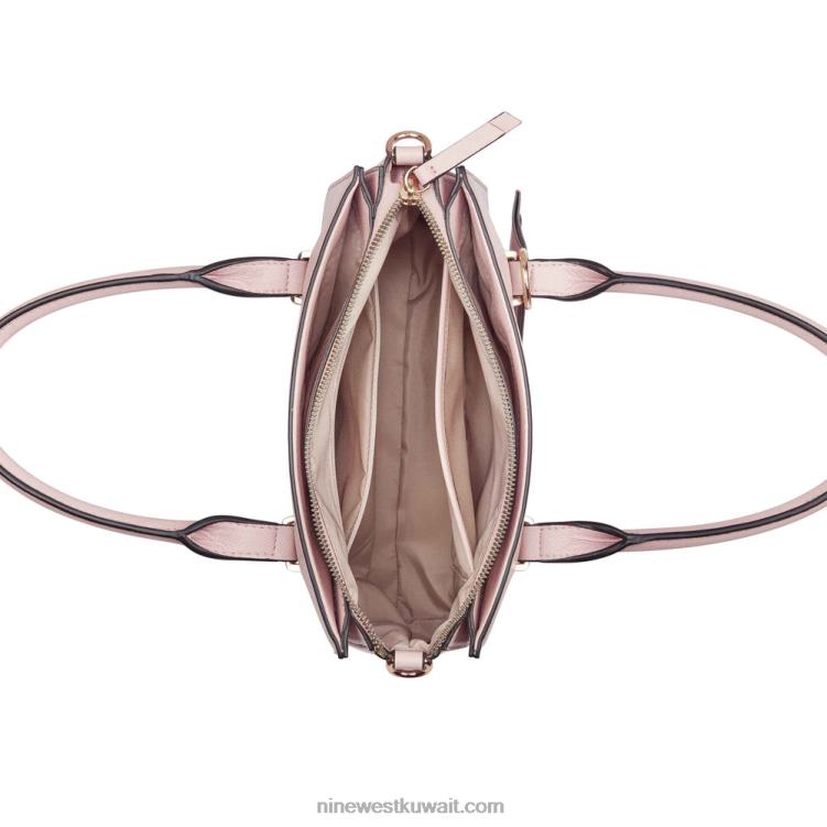 Nine West مجموعة لوسيان جت حقيبة وردي باهت VVL082523