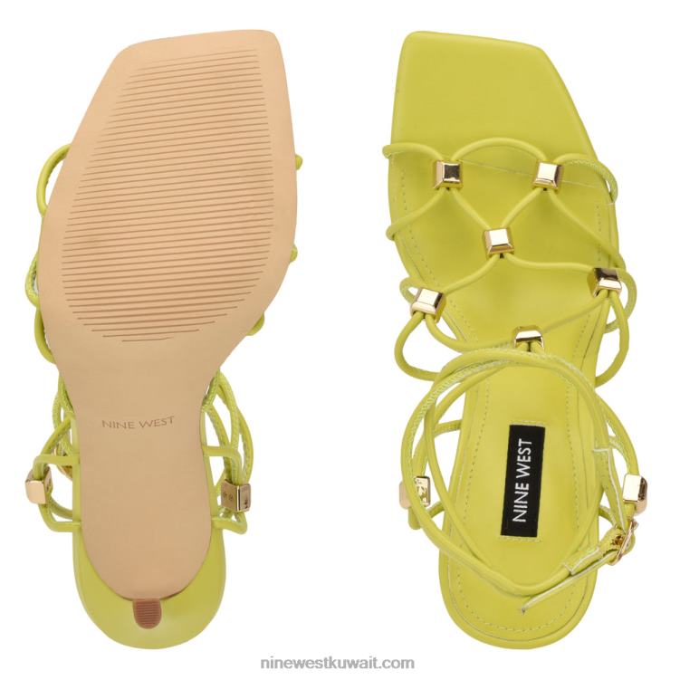 Nine West صندل بكعب ملفوف حول الكاحل جير VVL08253